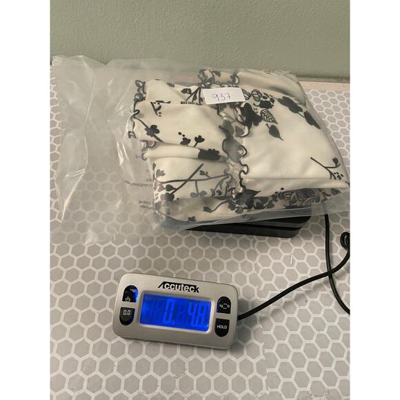 Vintage Womens Top Size 12 Floral Lettuce Hem Romantic Whimsigoth Fairy 70s FLAW - Picture 11 of 11